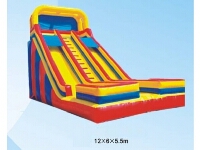 Double Lane  Dry Inflatable Slide Oudoor or Indoor
